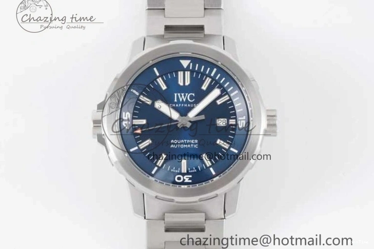 MIROTIME 0430 Versatile Aquatimer SS IW3290 V6SF 1:1 Best Edition Blue Dial on SS Bracelet A 7031